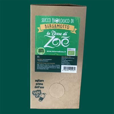 Zumo de Bergamot 100% Organica Italiano Bag in Box 3L - Horeca Le terre di zoè 1